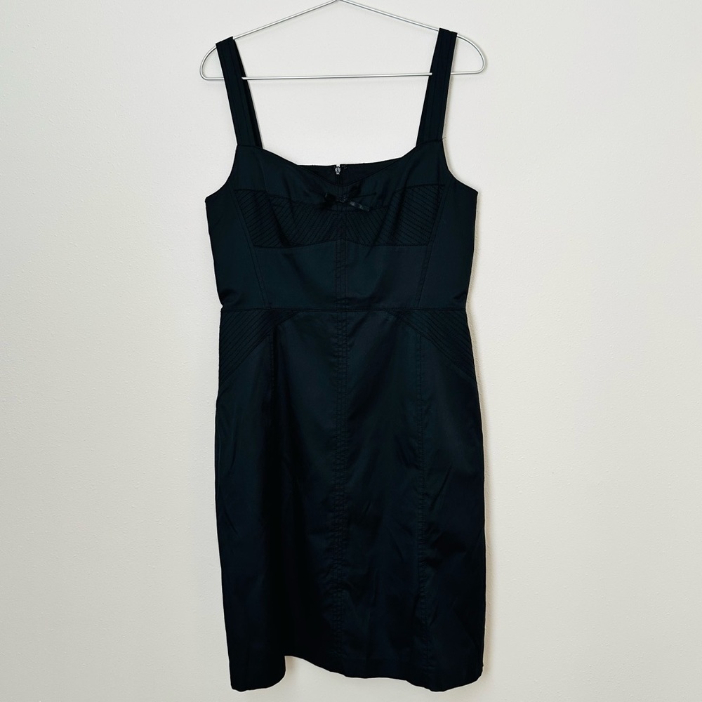 Banana Republic black strap mini dress - Picture 4 of 7